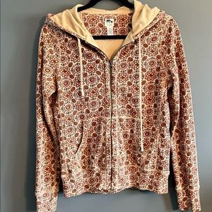 Lucky Brand Zip Up Sweatshirt